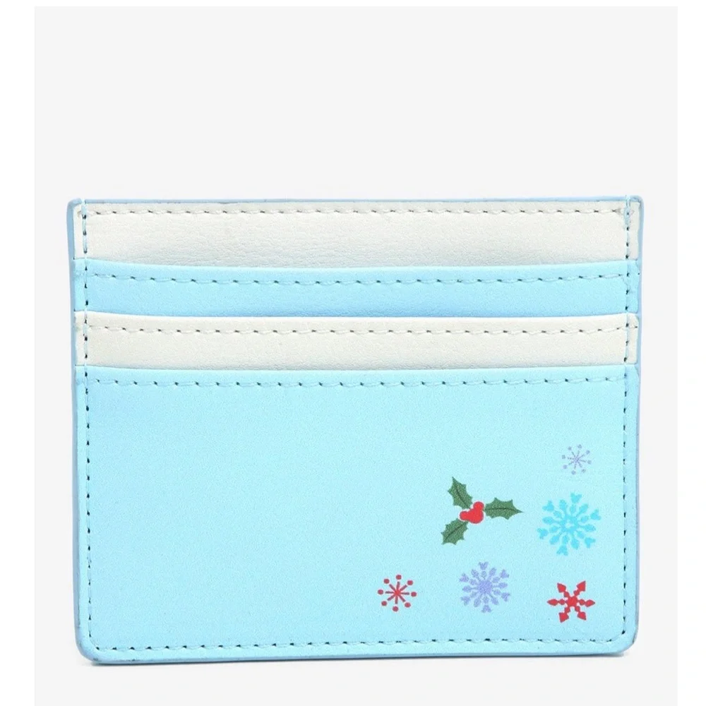Her Universe Disney Mickey Mouse & Minnie Mouse Snow Angels Cardholder.NWT